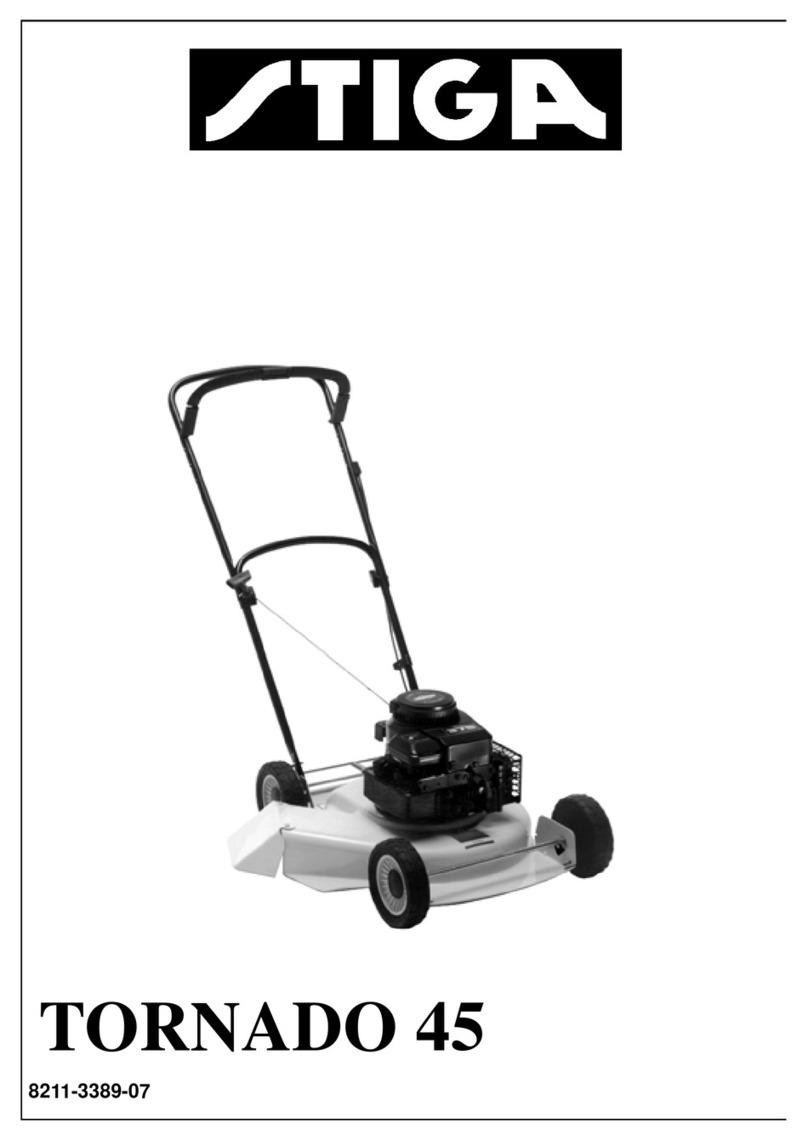 Stiga TORNADO 45 TORNADO 45 User manual