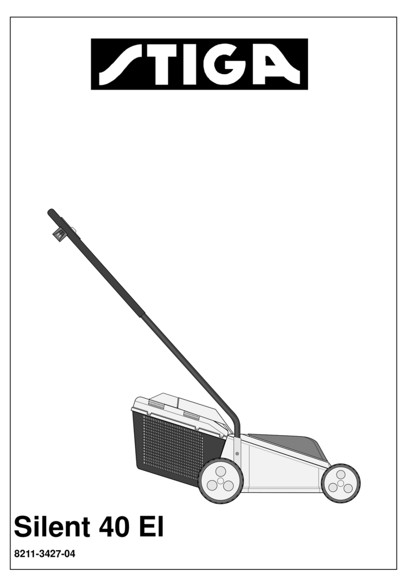 Stiga SILENT 40 EL 8211-3427-04 user manual