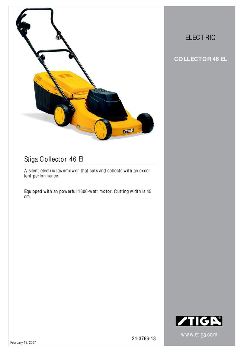 Stiga COLLECTOR 46 EL User manual