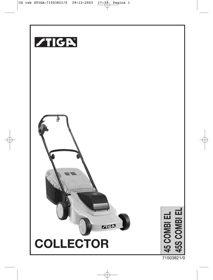 Stiga COLLECTOR 45 COMBI EL User manual