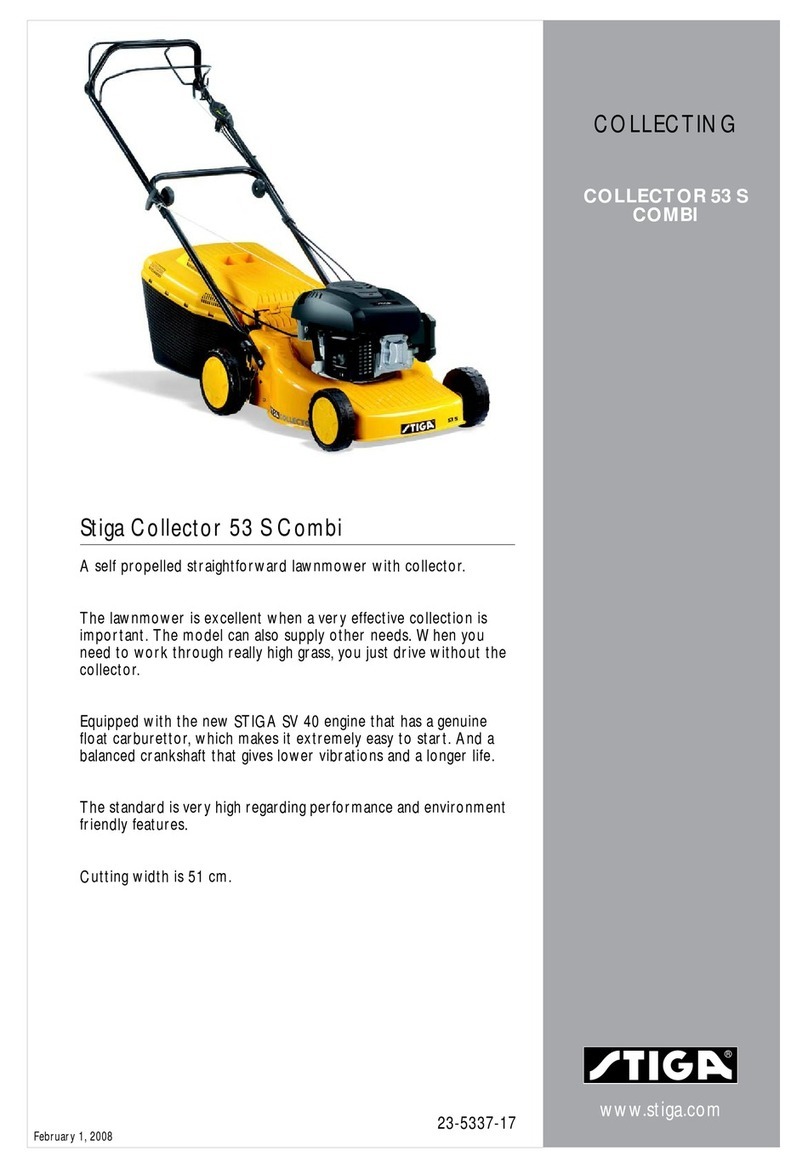 Stiga COLLECTOR 53 S COMBI User manual