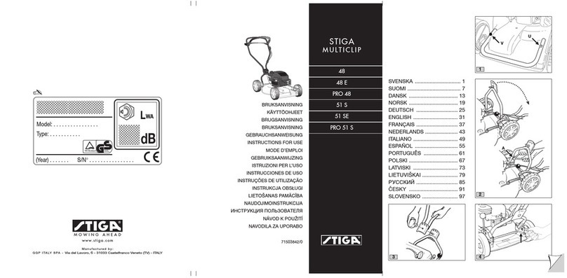 Stiga MULTICLIP 51S User manual
