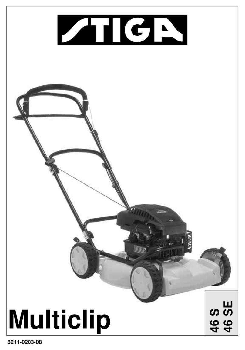 Stiga MULTICLIP 46S user manual