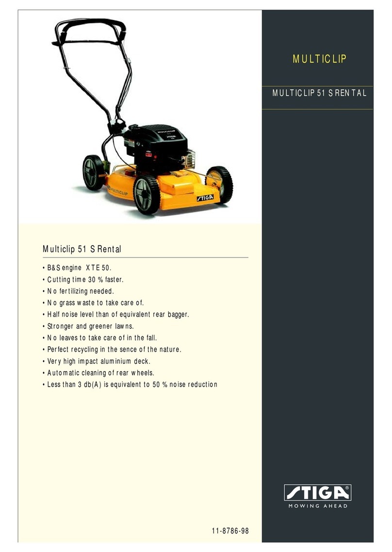 Stiga MULTICLIP 51S User manual