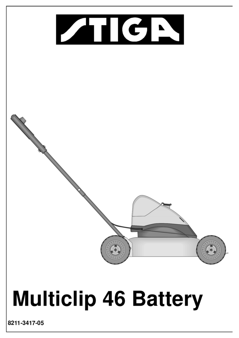 Stiga MULTICLIP 46 ELECTRIC user manual
