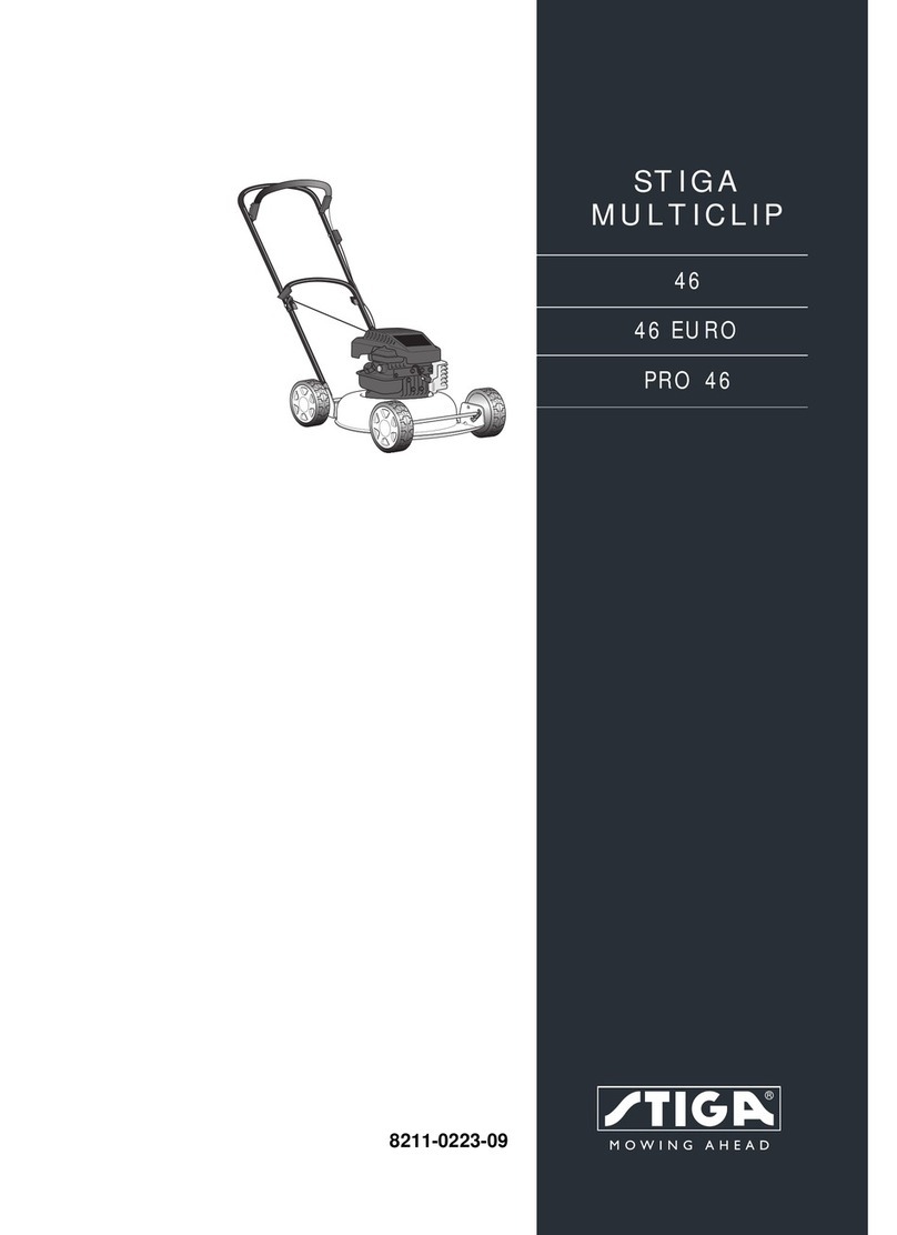 Stiga MULTICLIP 46 ELECTRIC User manual Stiga MULTICLIP 46 ELECTRIC User manual
