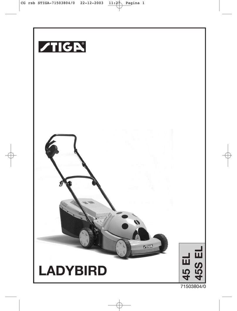 Stiga LADYBIRD 45EL user manual