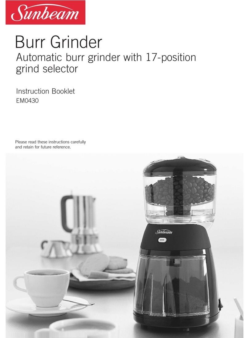 Sunbeam EM0430 Instruction booklet
