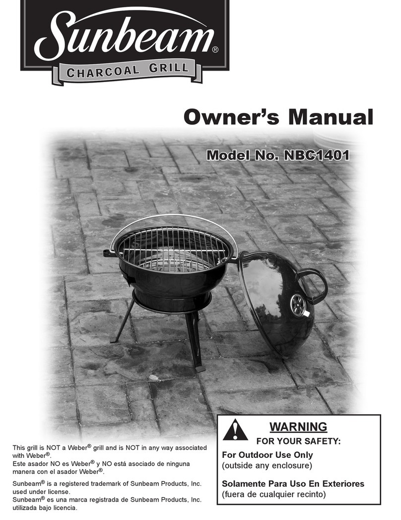 Sunbeam NBC1401 User manual