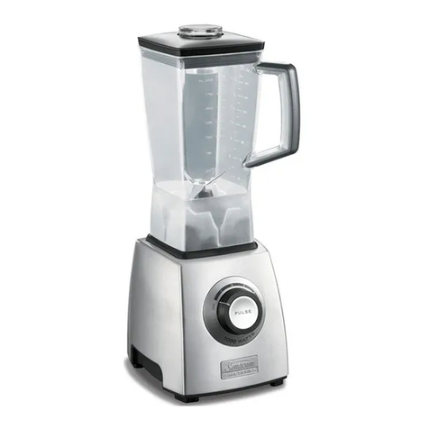 Sunbeam PB9500 Instruction/recipe booklet