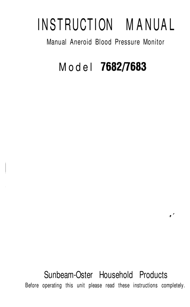 Sunbeam 7682 User manual
