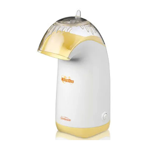 Sunbeam Cornelius CP4500 Instruction/recipe booklet