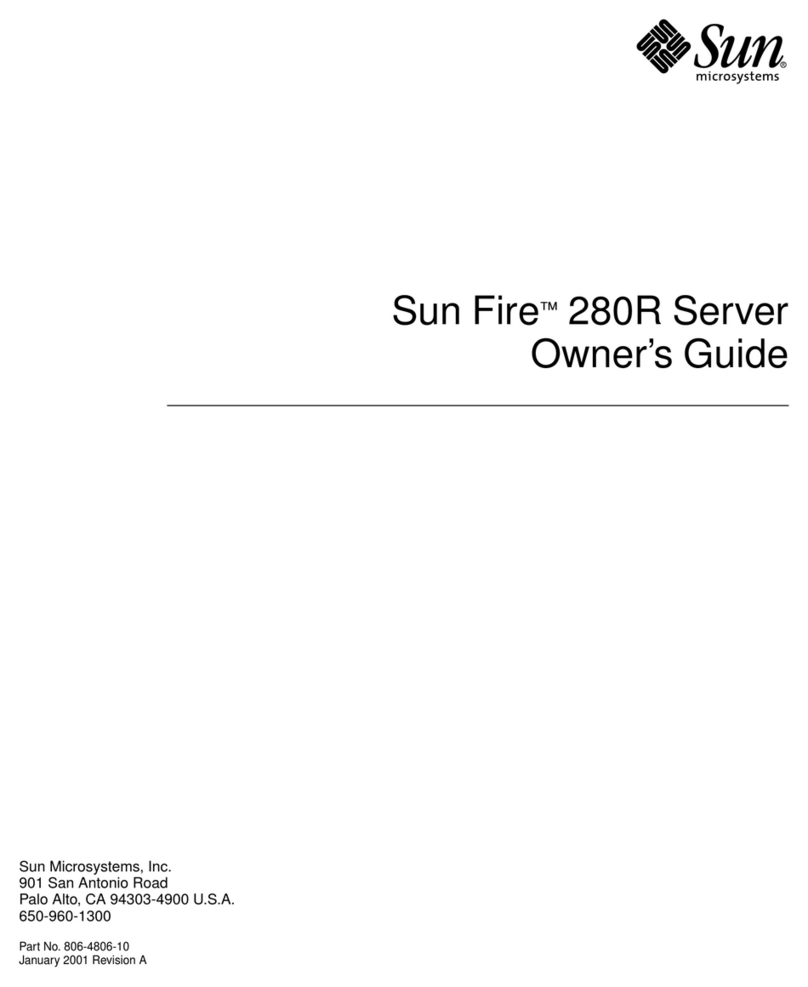 Sun Microsystems SUN FIRE 280R User manual