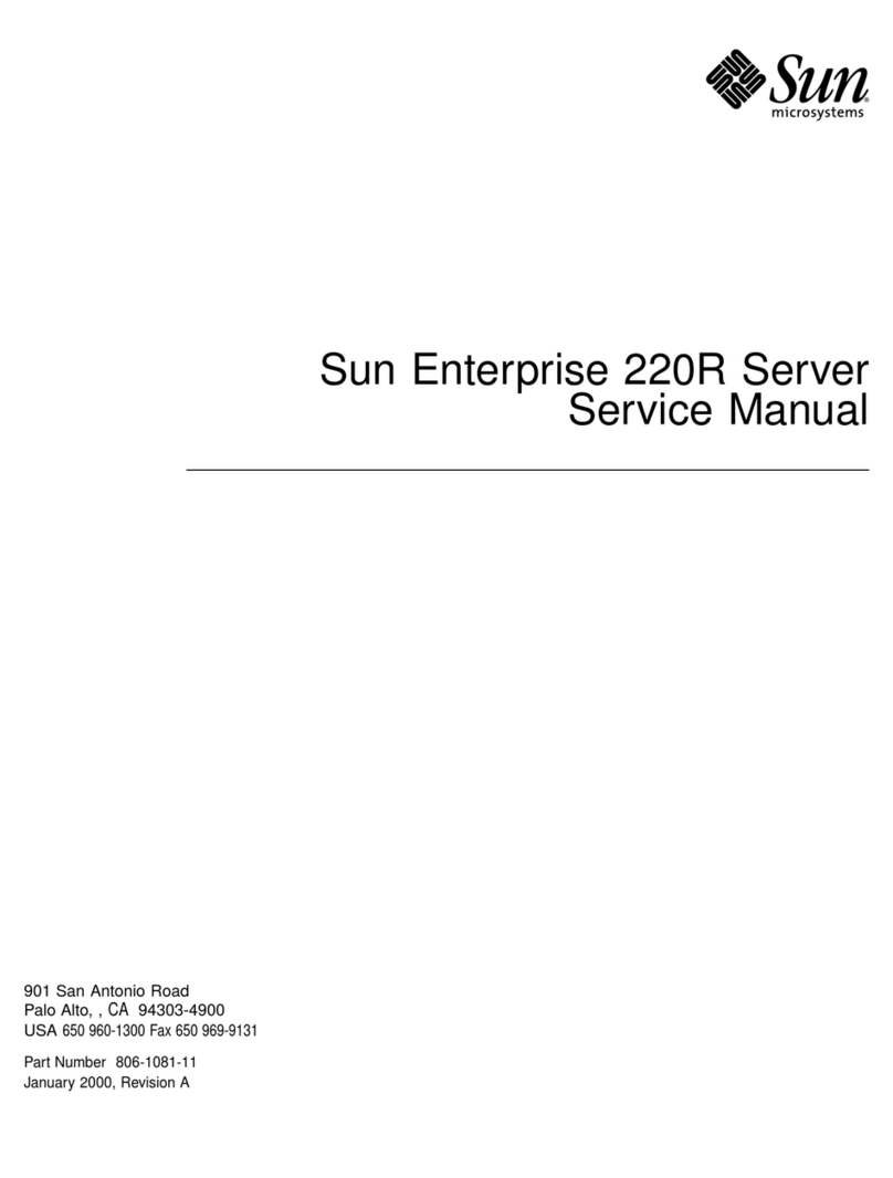 Sun Microsystems Sun Enterprise 220R User manual
