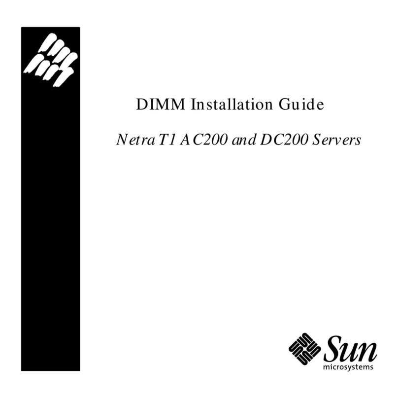 Sun Microsystems Netra T1 AC200 User manual