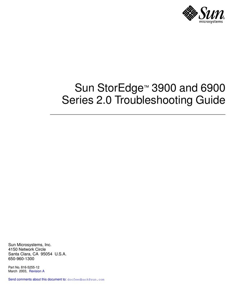 Sun Microsystems StorEdge 3900 Series troubleshooting guide