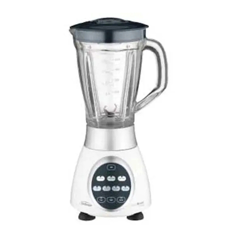 Sunbeam MultiBlender PB7910 Instruction booklet
