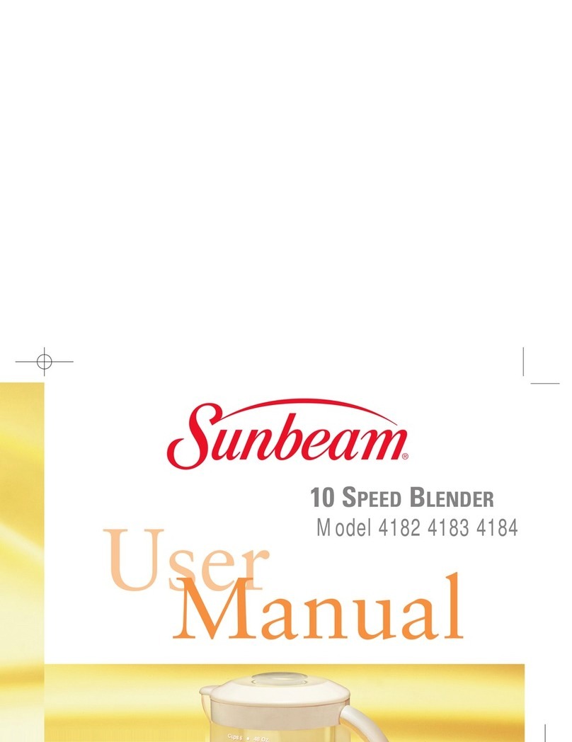 Sunbeam 4182 user manual