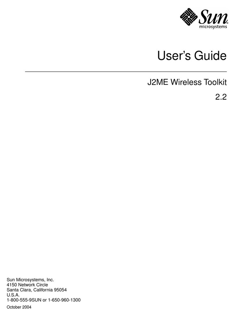 Sun Microsystems J2ME user guide