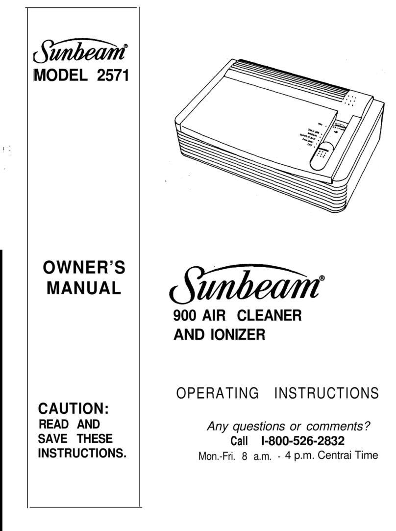 Sunbeam 2571 Technical Document