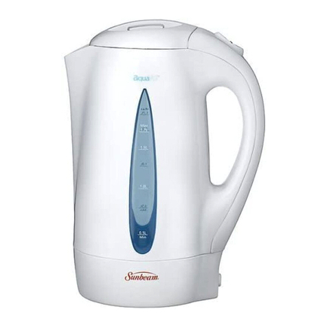 Sunbeam KJX17 User manual