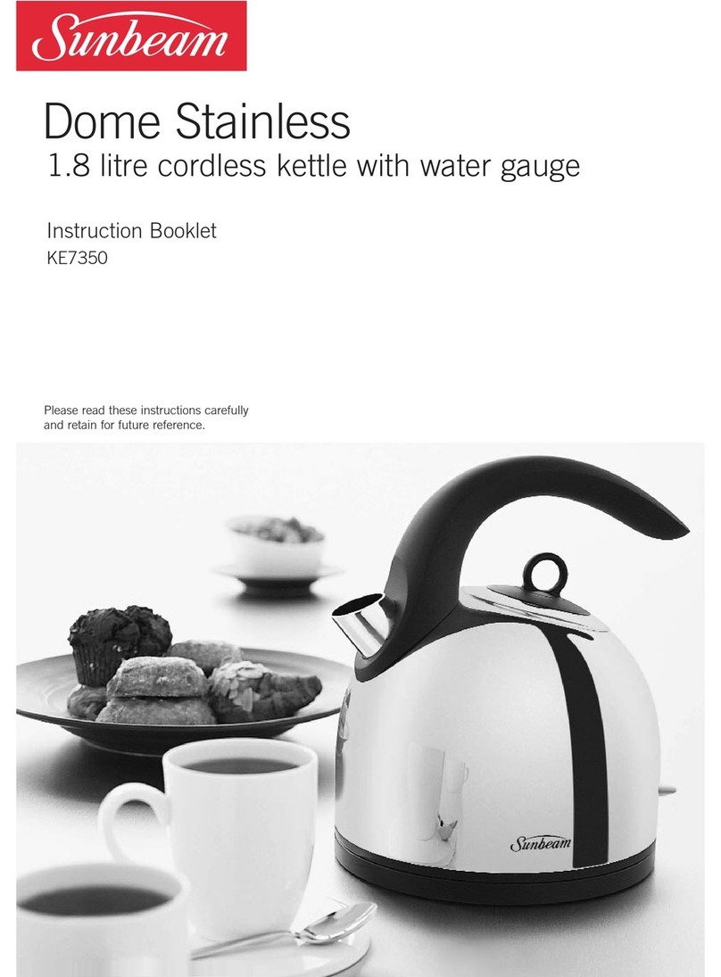 Sunbeam KE7350 User manual