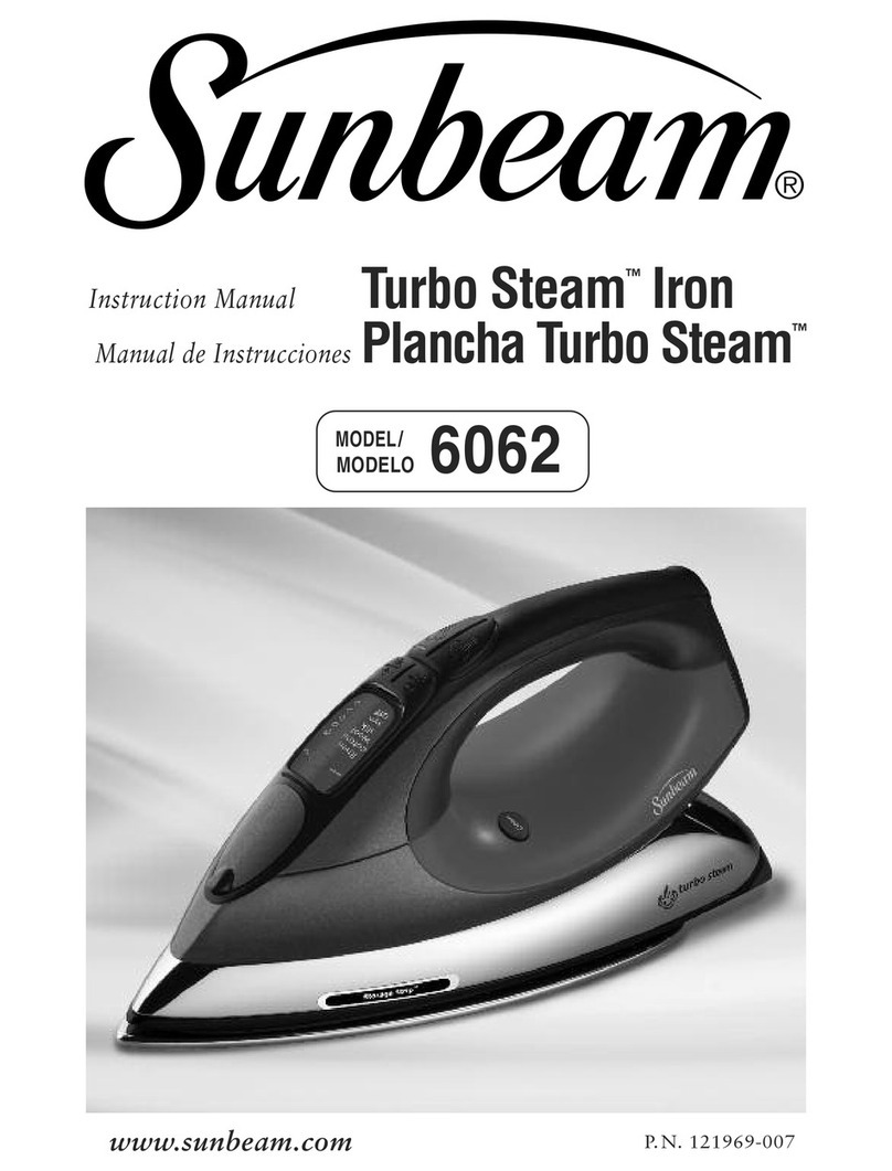 Sunbeam 6062 User manual