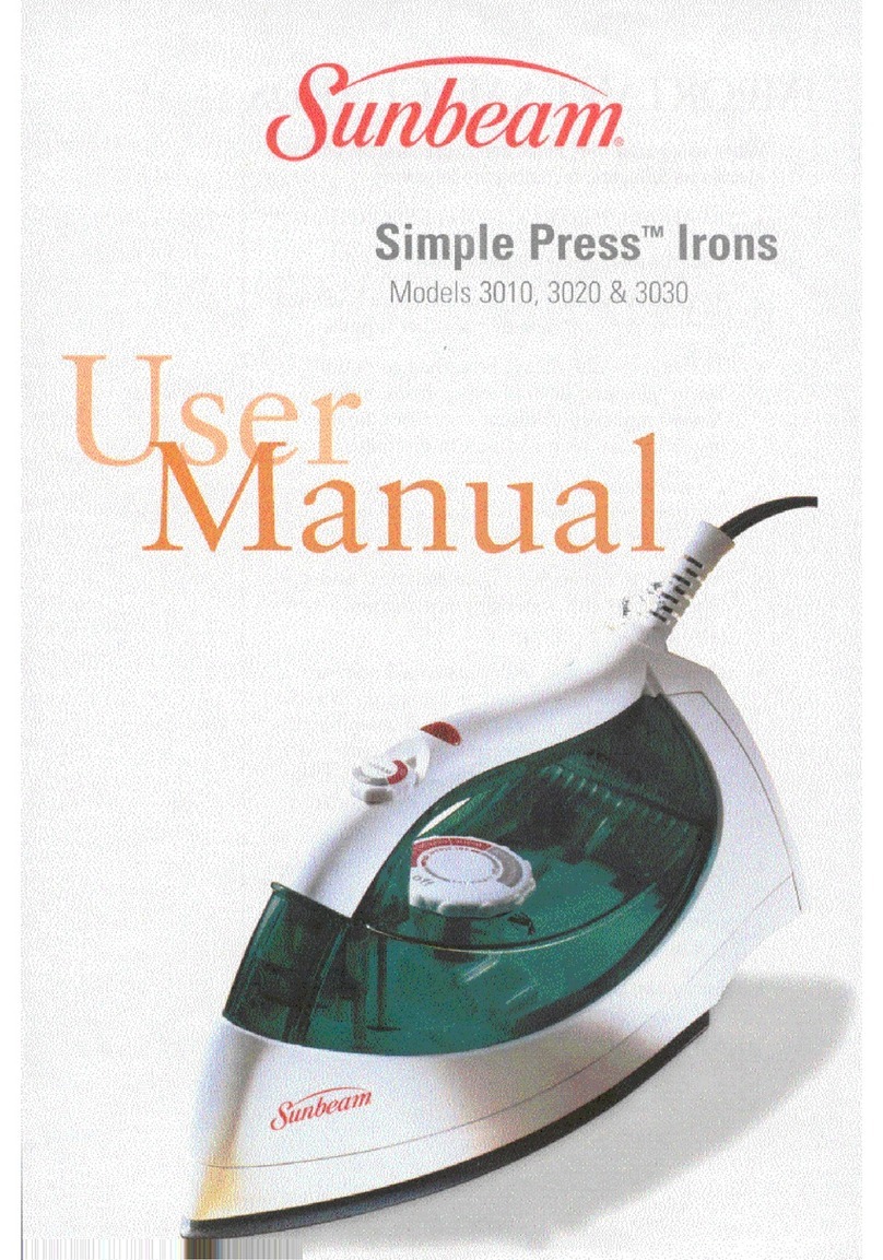 Sunbeam 3010 user manual