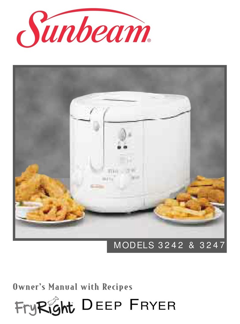 Sunbeam FryRight 3242 Technical specifications