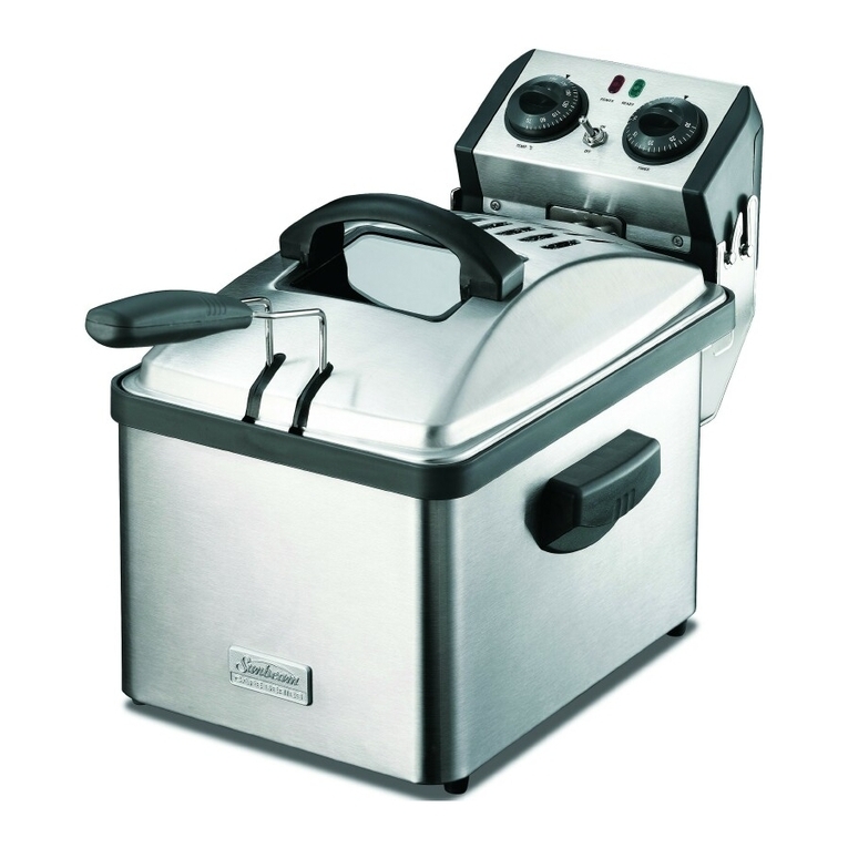 Sunbeam Deep Fryer Operational manual