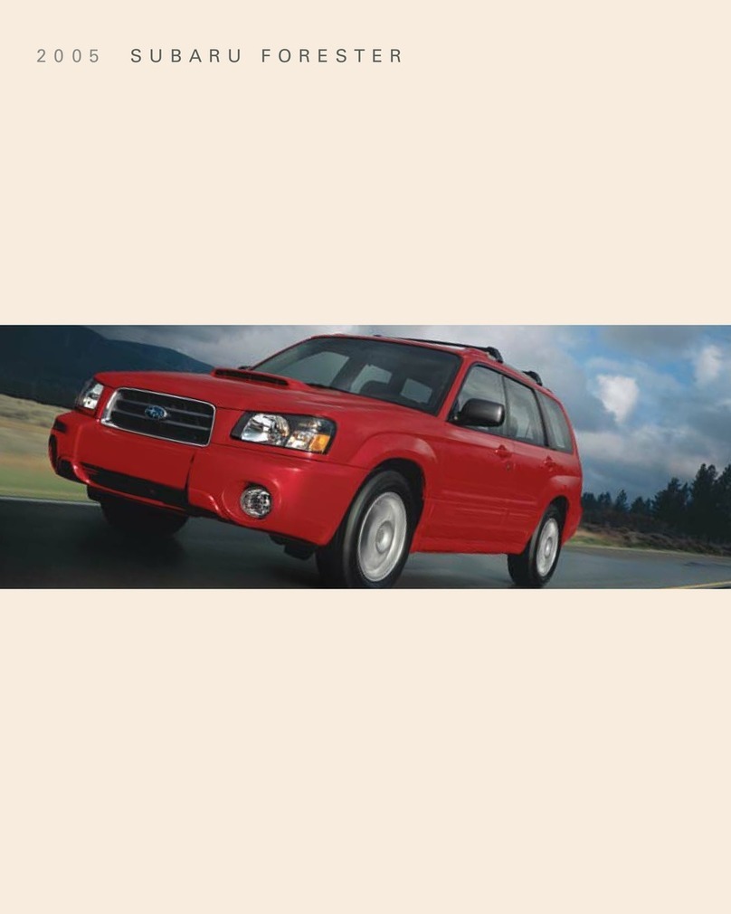 Subaru Forester 2.5 XS L.L.BEAN Brochure & specs