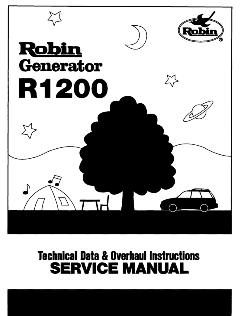 Robin America R1200 Service manual