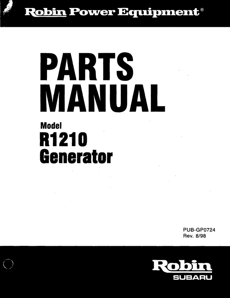 Robin America R1210 parts manual