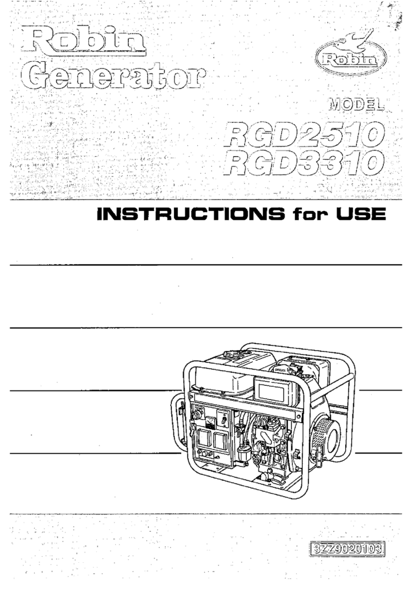 Robin America RGB2510 Instructions for use Robin America RGB2510 Instructions for use