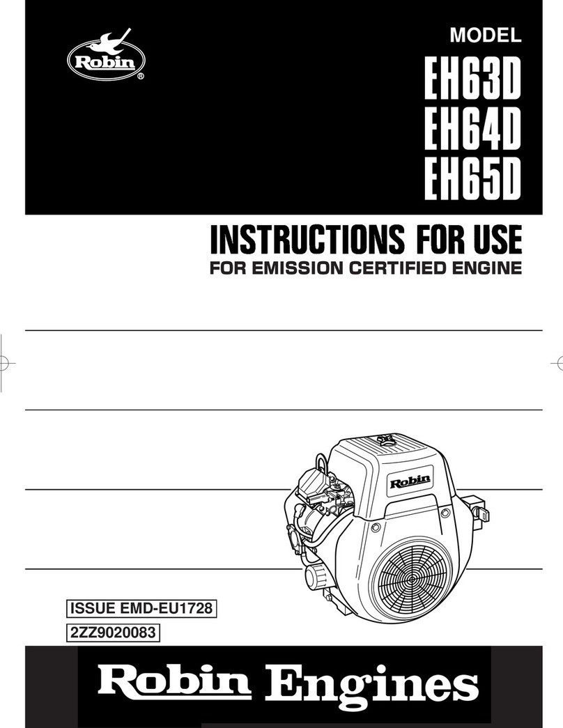 Robin EH63D User manual