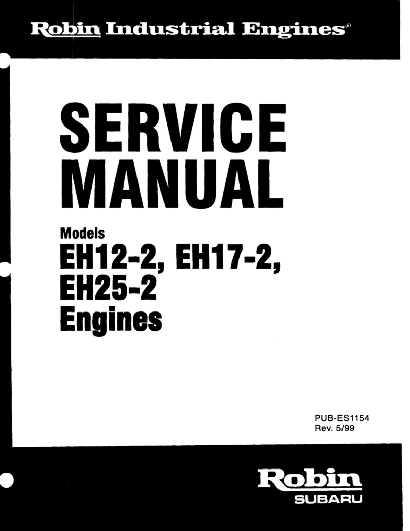 Robin America EH12-2, EH17-2, EH25-2 User manual