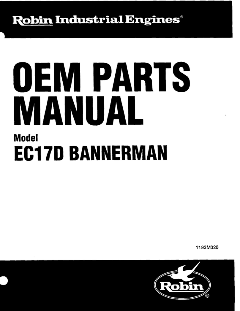 Robin America Bannerman EC17D parts manual