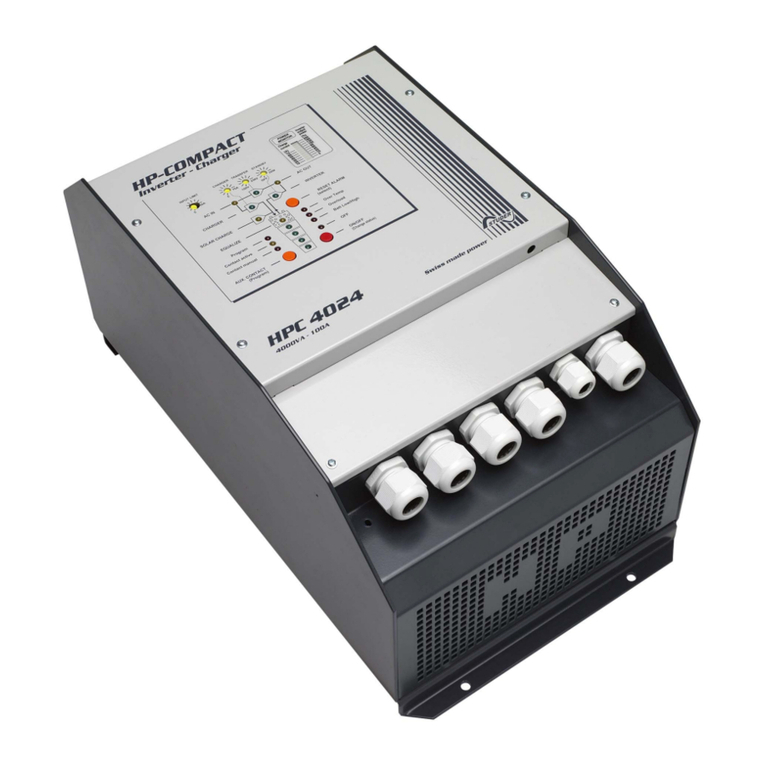 Studer HP-COMPACT HPC 2512 User and installation manual