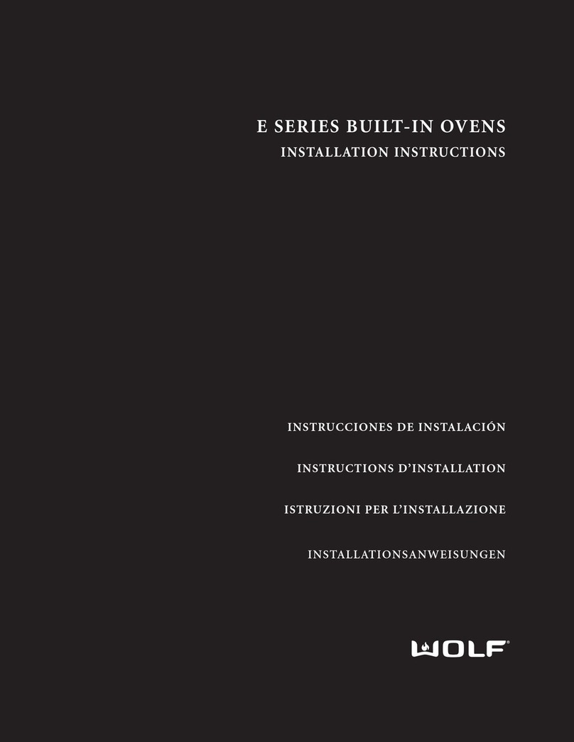 Wolf e Series User manual