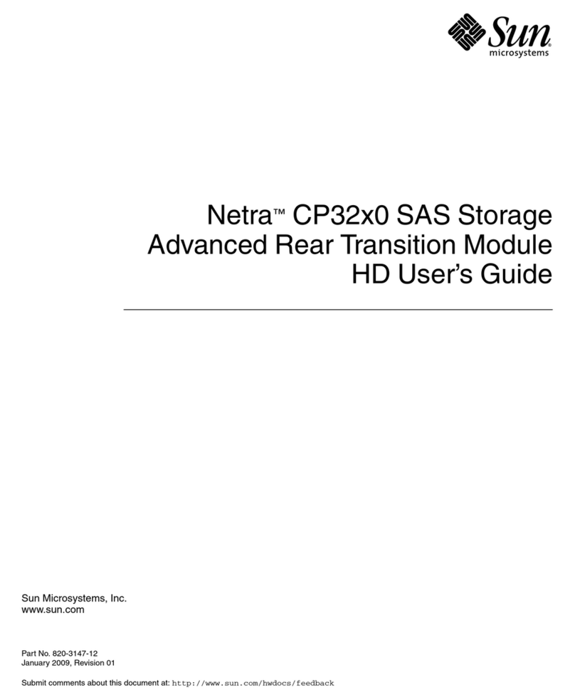 Sun Microsystems Netra CP32x0 User manual Sun Microsystems Netra CP32x0 User manual