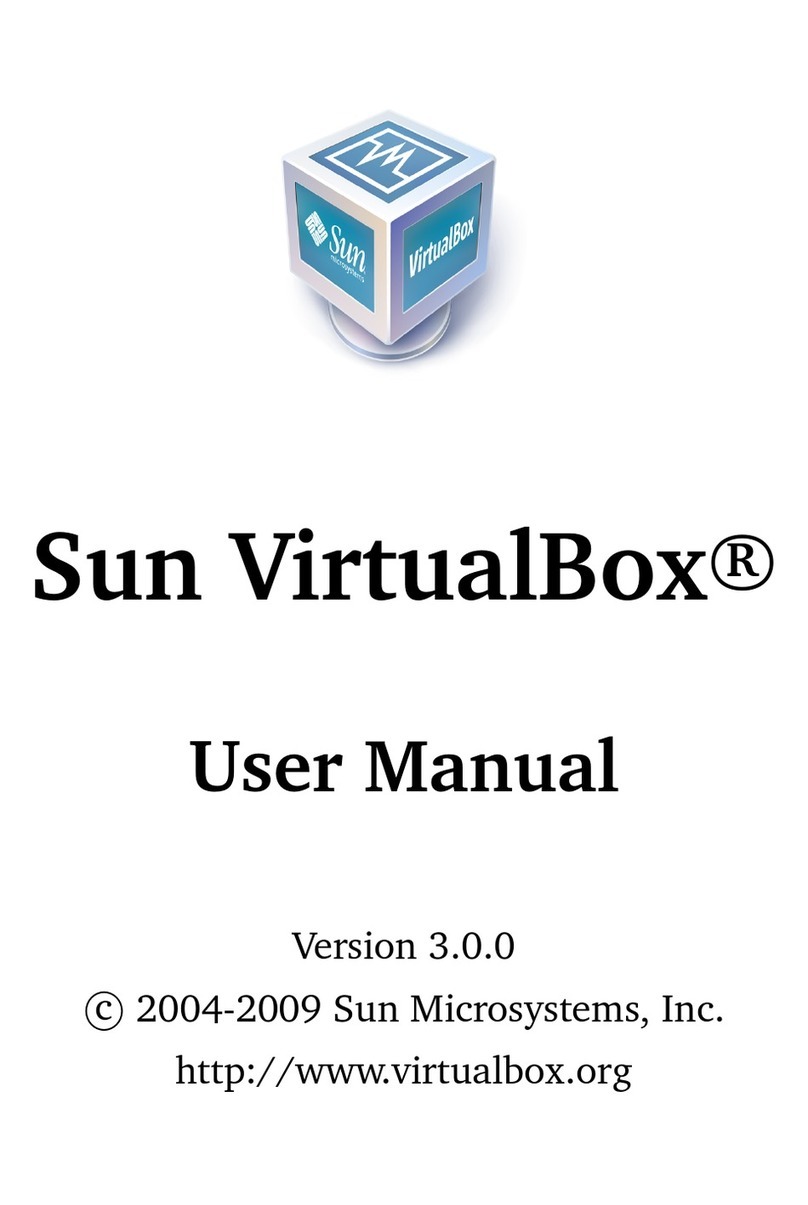 Sun Microsystems VIRTUALBOX 3.0.0 user manual