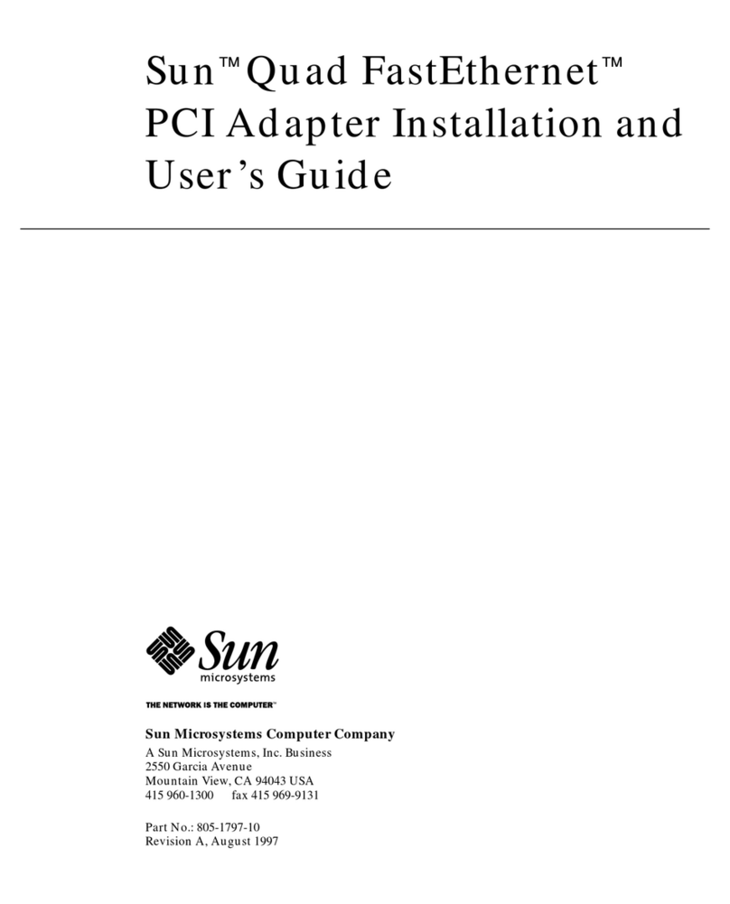 Sun Microsystems Sun Quad user guide
