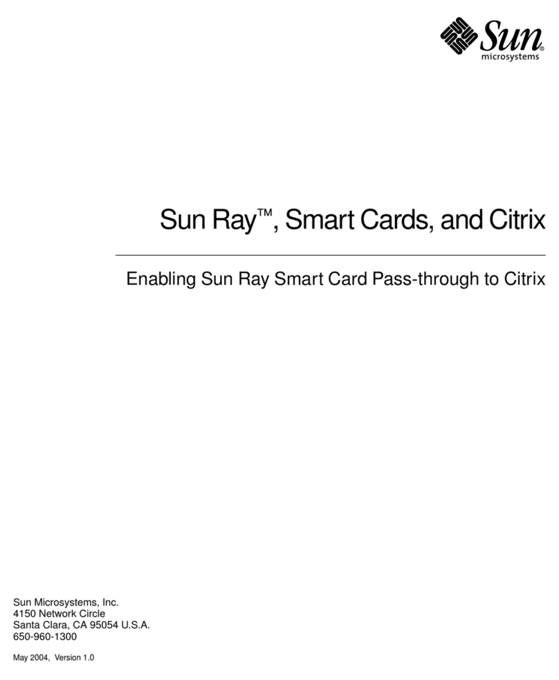 Sun Microsystems and Citrix user manual Sun Microsystems and Citrix user manual