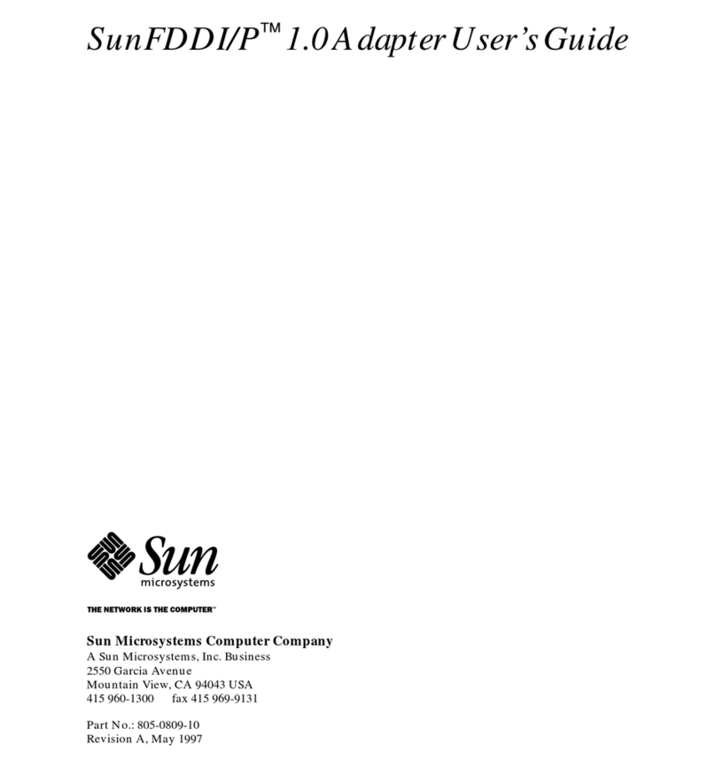 Sun Microsystems 1.0 User manual
