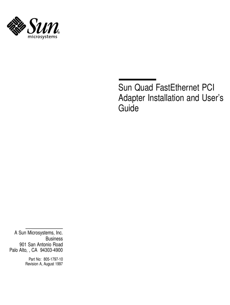 Sun Microsystems 805-1797-10 User manual