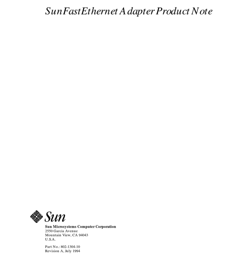 Sun Microsystems 802-1304-10 Quick start guide