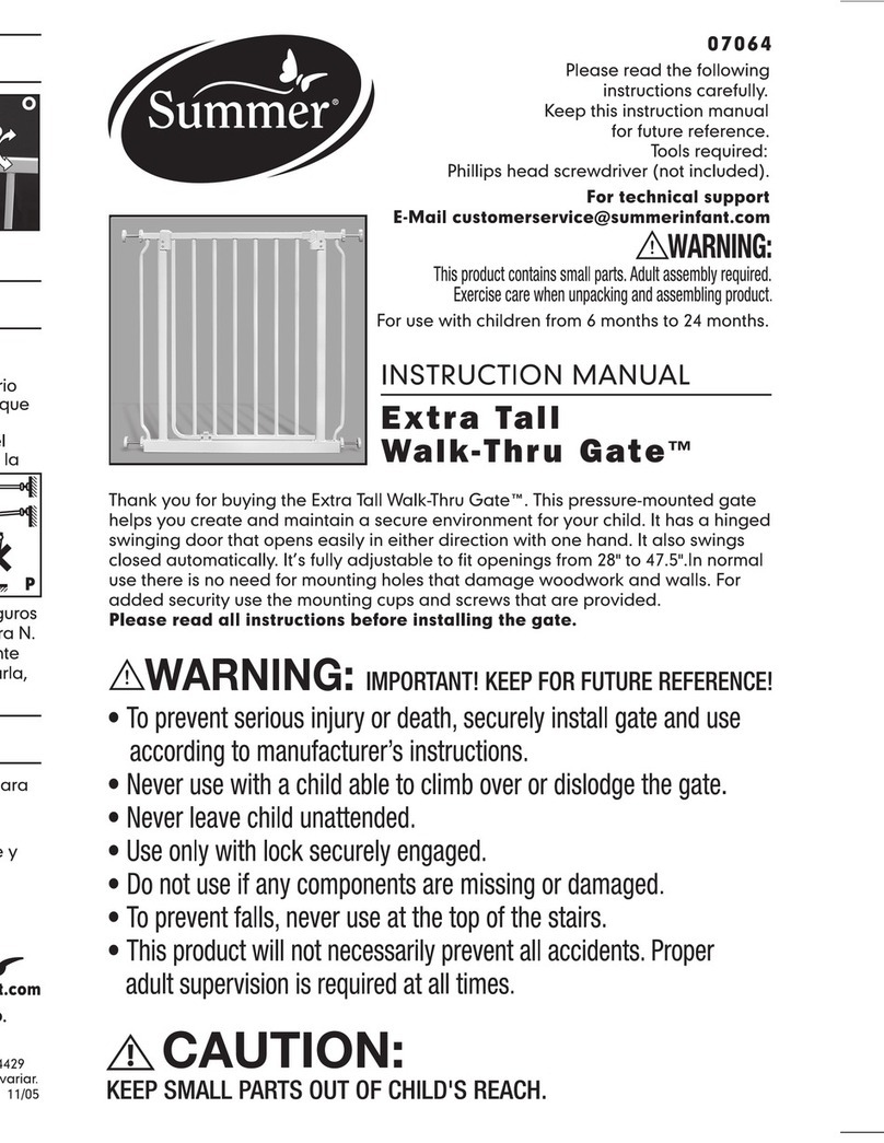 Summer 7064 instruction manual