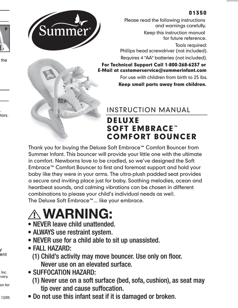 Summer DELUXE SOFT EMBRACE 1350 User manual