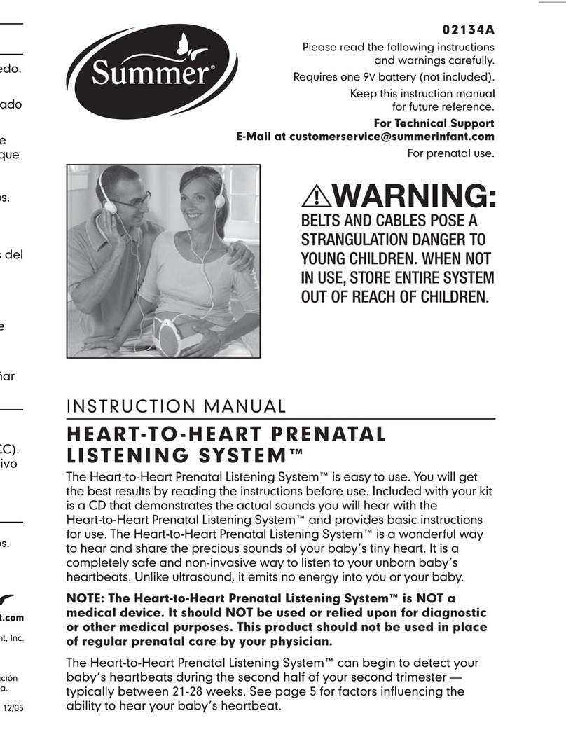 Summer 02134A User manual