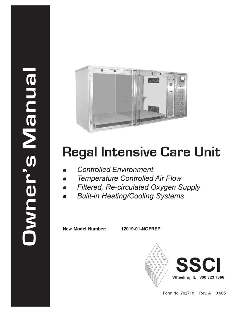Suburban REGAL INTENSIVE CARE UNIT 12019-01-NGFREP owner's manual